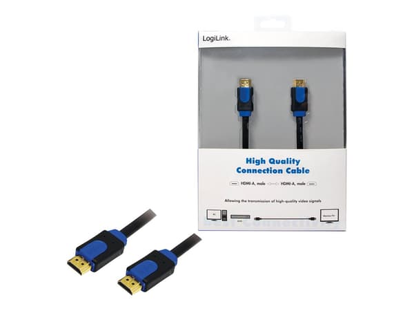 LogiLink HDMI-kabel med Ethernet 3m