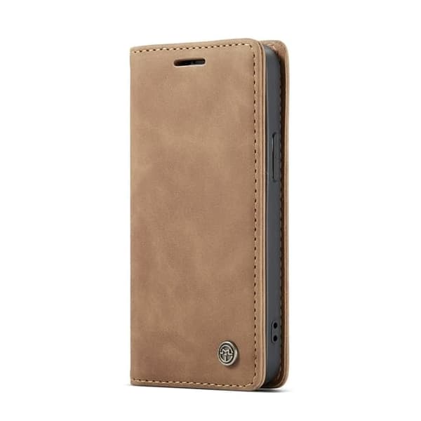 Caseme läder fodral 013 för iphone 7/8/SE2 svart