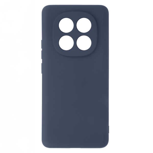 Silikonfodral för Xiaomi Redmi Note 14 Pro Plus 5G (Global) mörkblå