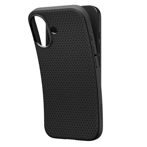 Spigen Liquid Air fodral för iPhone 17 Matt svart svart
