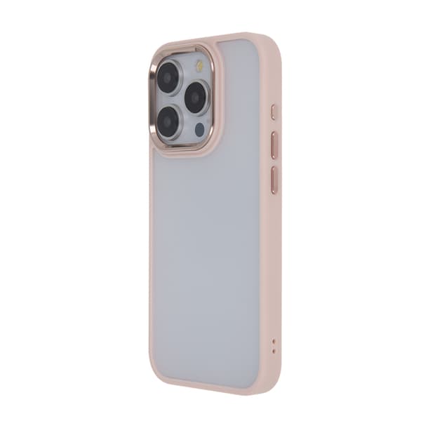 Satin Elegant Matt Fodral för iPhone 11 rosa