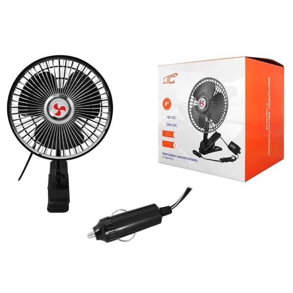 Bilfläkt 12V 6” med reglering