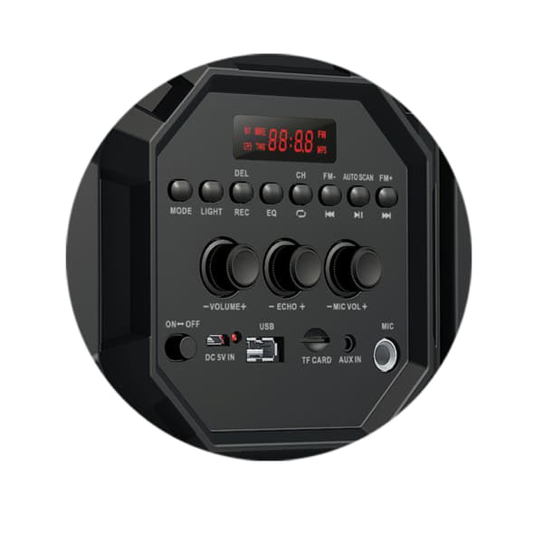 Rebeltec Bluetooth-högtalare SoundBOX 460 svart svart