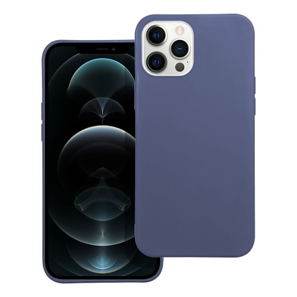 MATT Fodral till IPHONE 12 pro max blå blå