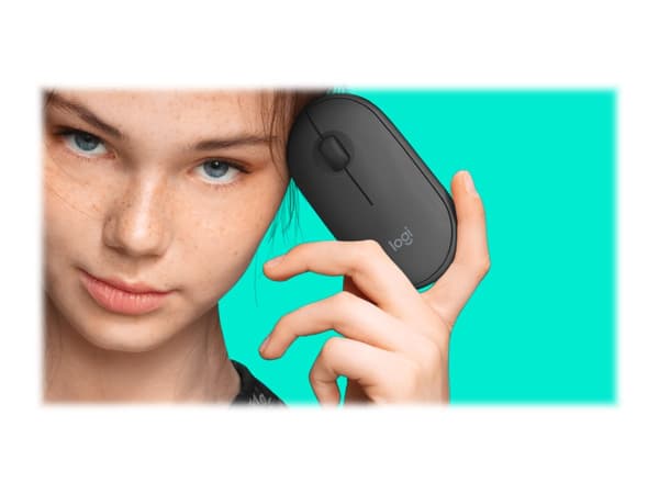 Logitech Slim Wireless Combo MK470 Set med mus och tangentbord trådlös Nordisk