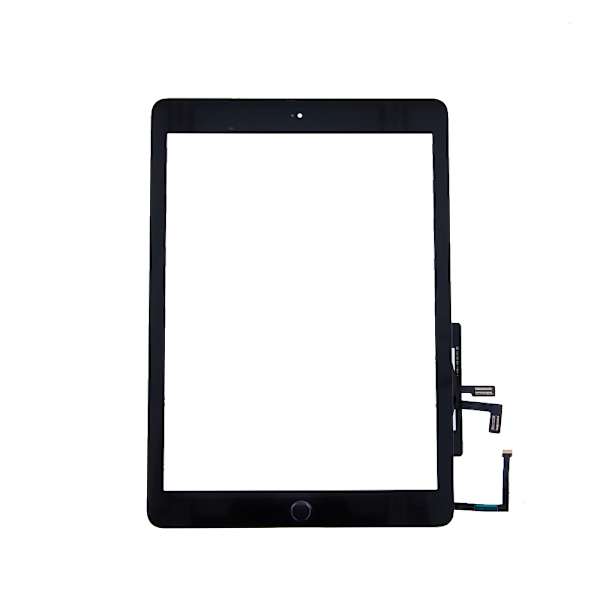 Pekskärm för iPad 5 9.7\" 2017 komplett frontset svart