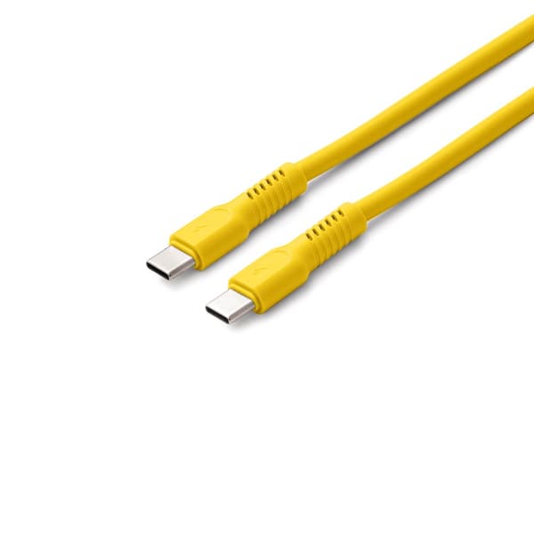 COLORUM kabel USB-C - USB-C 1,8m 3A CK60-CC-05 xYellow gul