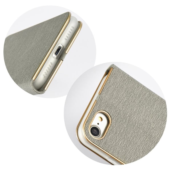 Luna Book för APPLE IPHONE 12 PRO MAX silver silver