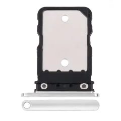 SIM-kortsfack för Google Pixel 6 Pro (äkta OEM) (Cloudy White) vit