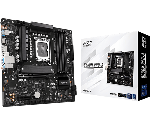 ASRock B860M Pro-A mATX DDR5 LGA1851