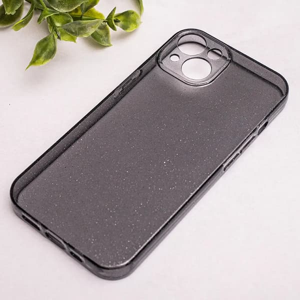 Shine Fodral för iPhone 15 Pro – Smoky transparent