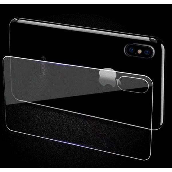Härdat glas 0.26mm skärmskydd för iphone 8 fram och bak