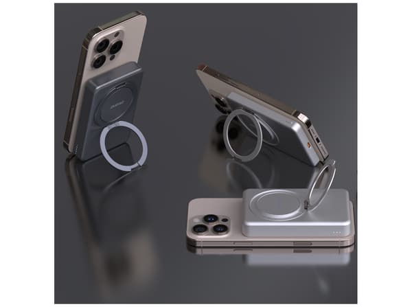 Dudao K28S trådlös powerbank 5000mAh 20Watt Silver silver