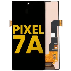 OLED-enhet utan ram (utan fingeravtryckssensor) för Google Pixel 7A (renoverad) (alla färger)