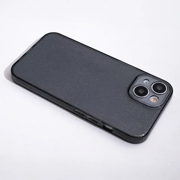 Shine Fodral för iPhone 15 Pro – Smoky transparent