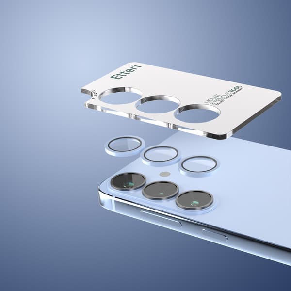 Etteri kameralinsskydd för Samsung Galaxy S26 blå