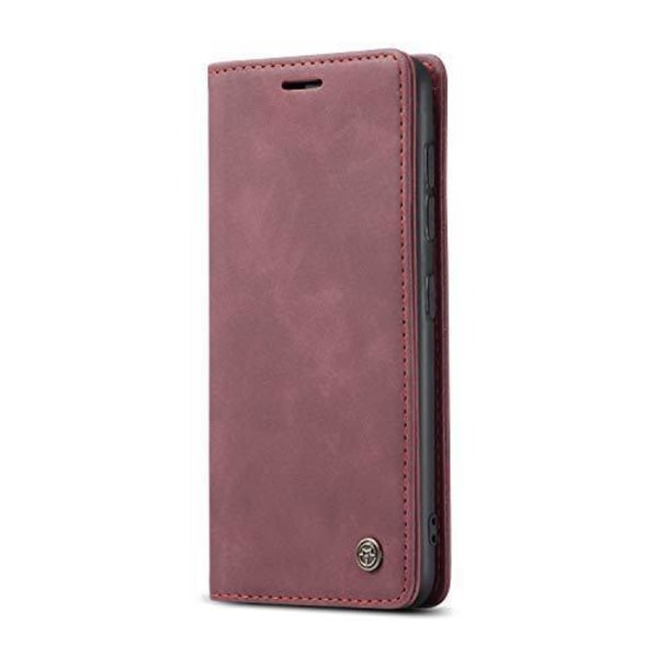 CaseMe 0013 plånbok Läderfodral  för Samsung  note 20 ultra ljus Ljusbrun