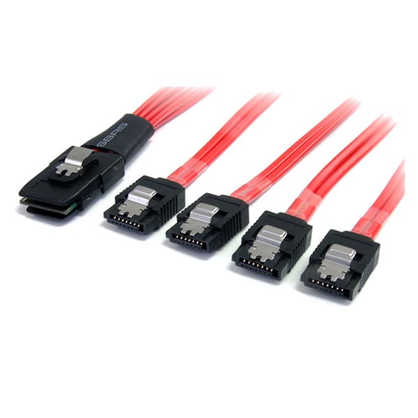 StarTech.com Serial Attached SCSI (SAS) internt kabel svart 1m