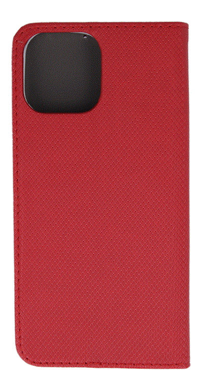 Smart Case Book för iphone 13pro max röd