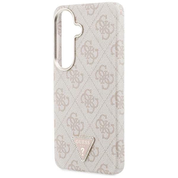Guess fodral 4G Triangle Logo MagSafe för Samsung Galaxy S26 rosa rosa
