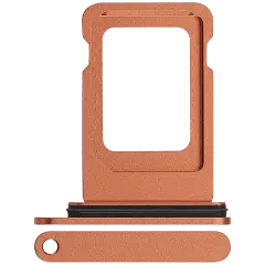 Enkel SIM-kortshållare kompatibel med iPhone 17 Pro / 17 Pro Max (Cosmic Orange)