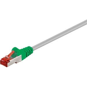 Goobay CAT 6 S/FTP CU 1m Green grön