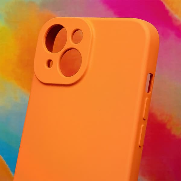 Silikonskal för Xiaomi Redmi 13c 5G orange