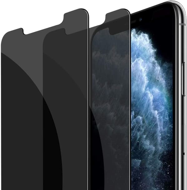 2-pack Sekretessskärmskydd för iPhone 11 Pro Max
