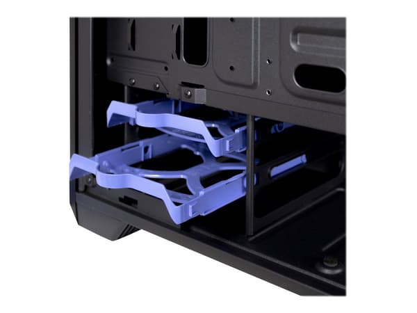 Inter-Tech H-606 Tower Micro ATX svart svart