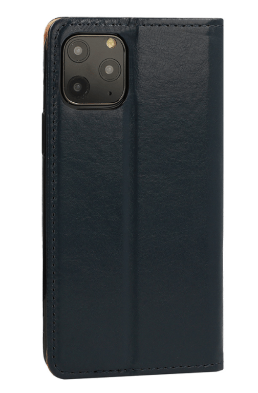 äkta italienskt läder för iphone 12 pro max svart