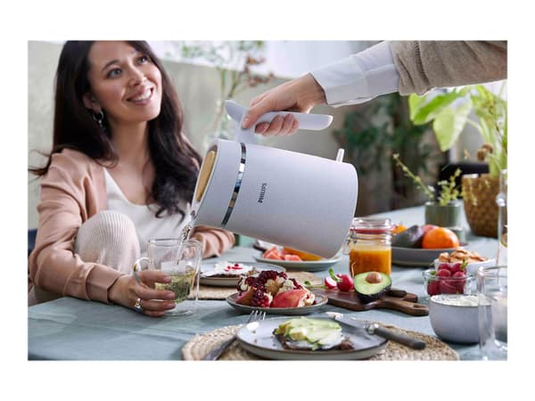Philips 5000 Series Elkedel 1.7liter 2.2kW Silkehvid mat