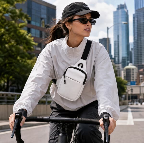 Crossbodyväska Urbanflex vit vit