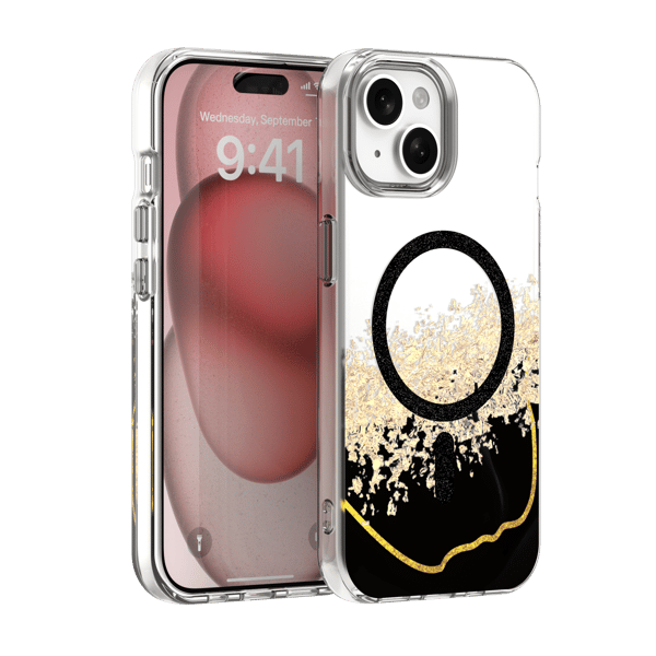 Epoxy Mag skal för iPhone 15 svart