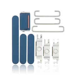 Hårda knappar (ström / volym / omkopplare) för iPhone 12 Mini (blå) blå