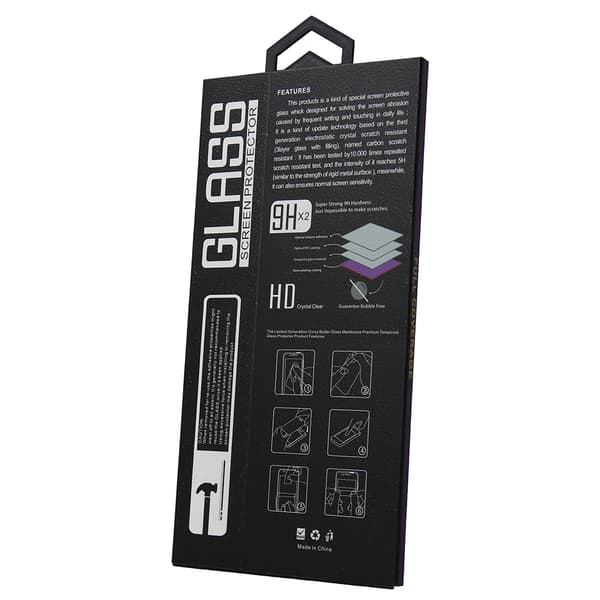 Tempered Glass OG Premium for iPhone XR / 11 black frame