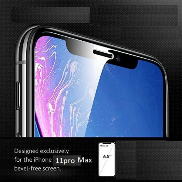 2 st top kvalitet  härdad glas för iphone 11pro Max/Xs max