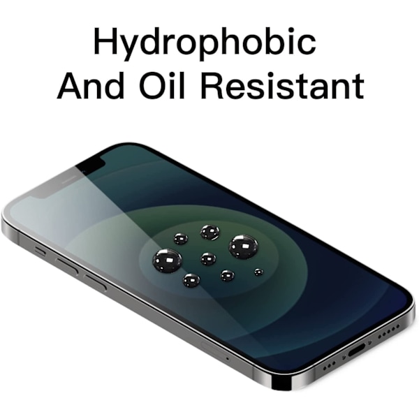 2 st sekretessskärm skydd för iphone 13/13 pro