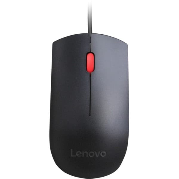 Lenovo Essential Optisk Kablet svart svart