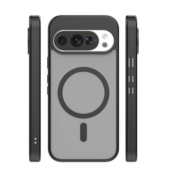 Mag Matt skal för Google Pixel 10 / 10 Pro svart big hole svart