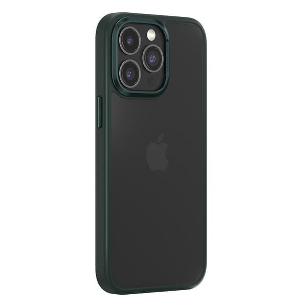 Comma fodral Joy Elegant för iPhone 15 Plus marinblå grön grön