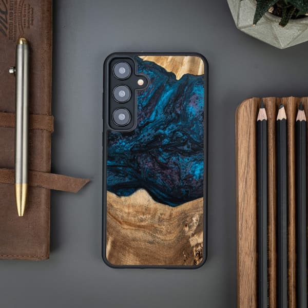 Bewood Unikt fodral för Samsung Galaxy S24 Plus Planeter Neptunus