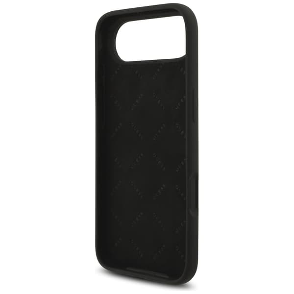 Guess Silicone Big 4G Script fodral för iPhone Air svart svart