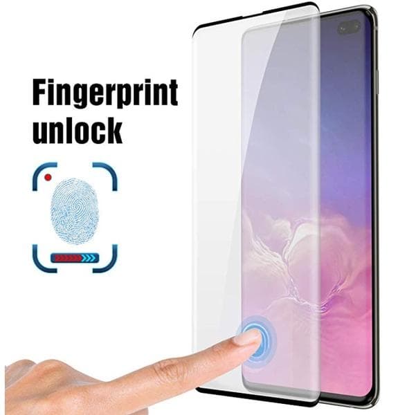 2-pack skärmskydd härdat glas för Samsung S10
