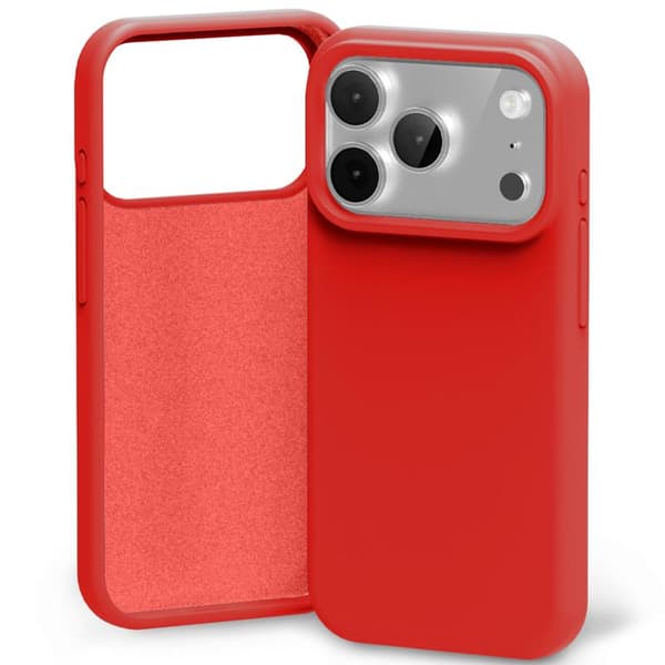 Mercury Silikonfodral för iPhone 17 Pro / 18 Pro röd röd