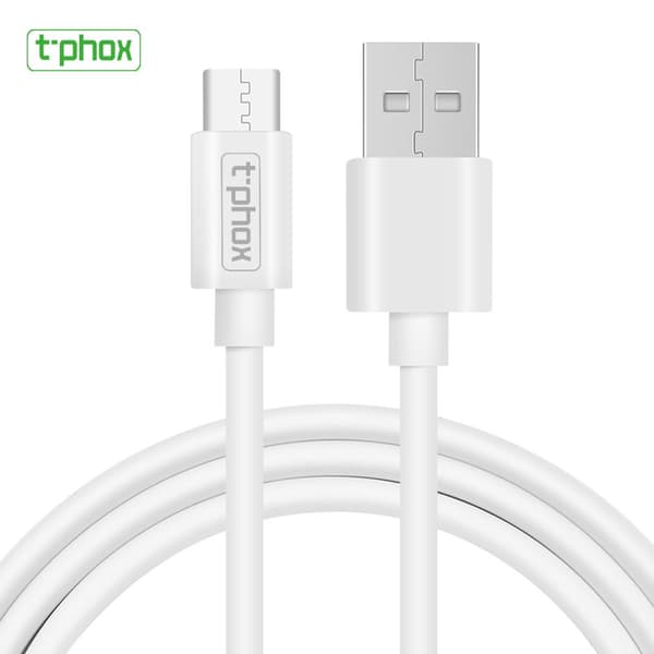 T-PHOX kabel EXCEED USB-C vit 1M vit