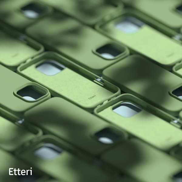 Etteri Silikonskal till iPhone 16 Pro Max 6,9\" ljusgrön