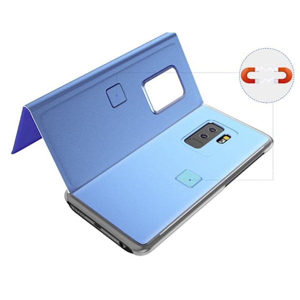 flipcase för samsung s9 plus|blå blå