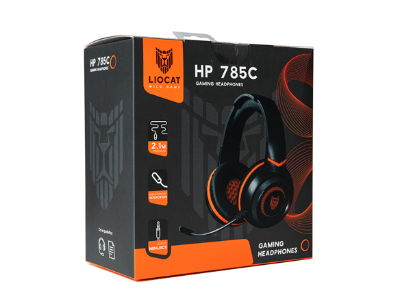 Liocat gaminghörlurar HP 785C svarta
