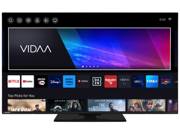 Toshiba 55UV3463DG 55 4K UHD (2160p) svart