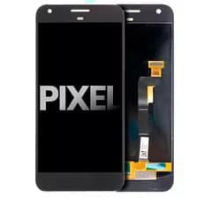 LCD-enhet utan ram för Google Pixel (begagnad OEM-dragning: klass A) (svart)